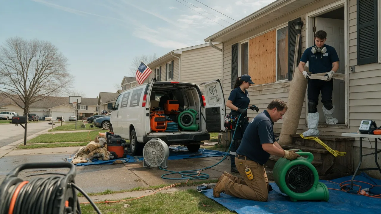 Water Damage Restoration in Holly Springs, NC near me